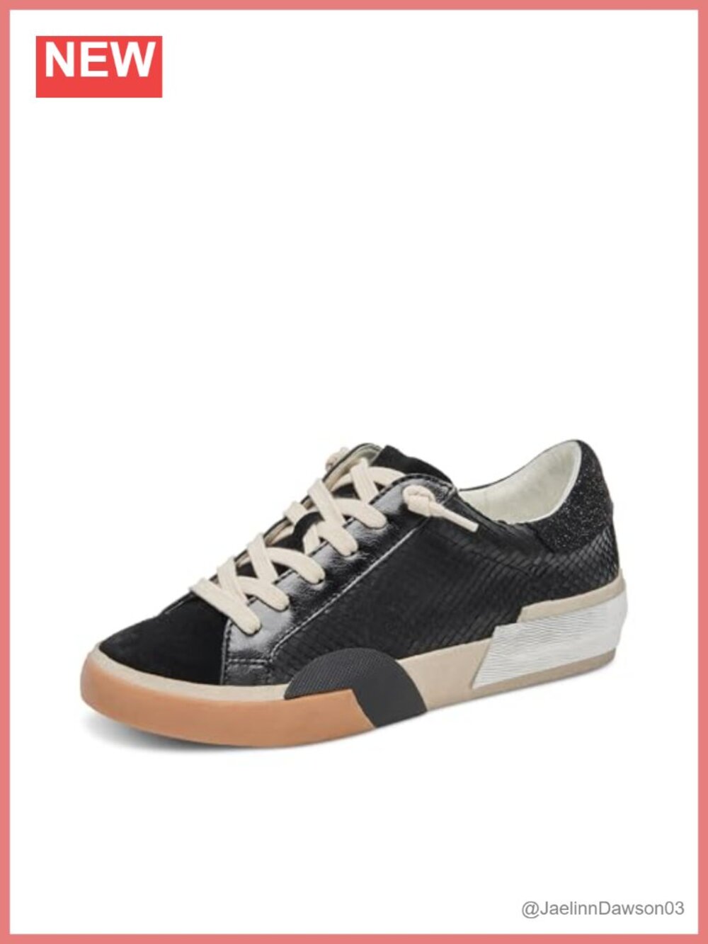 Slip-On Fashion Sneaker with Textile Lining and Rubber Sole